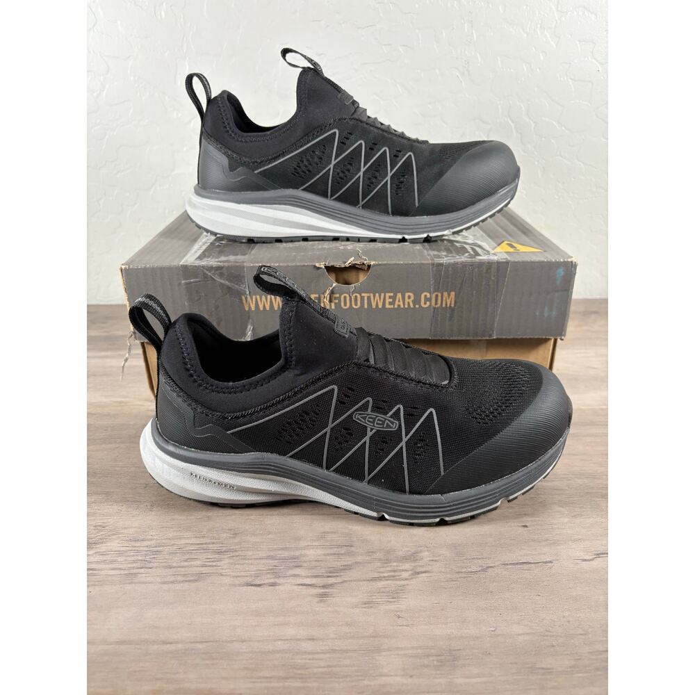 Keen Vista Energy Shift Slip on Comp Toe Work Shoes Men's 7.5 EE Wide EU 40 NIB